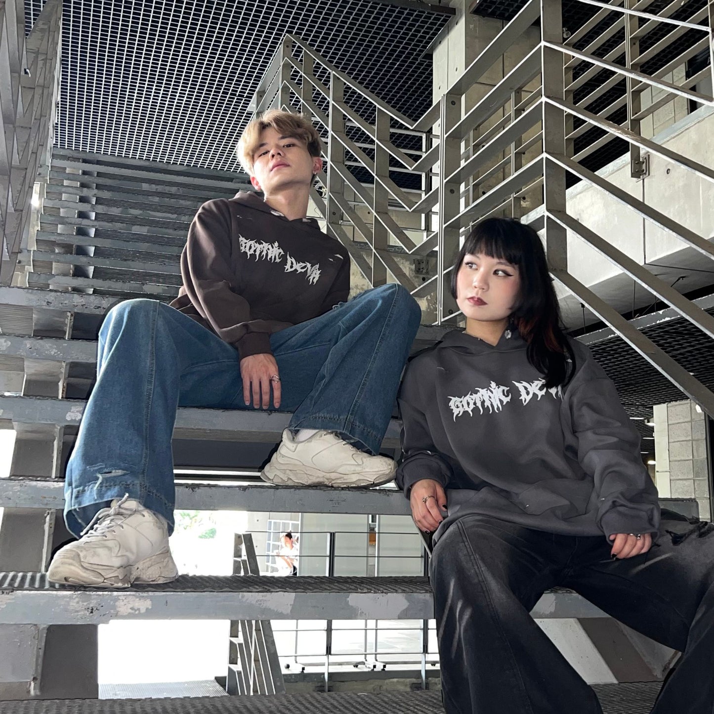 G.D. Brown Brushed Hoodie