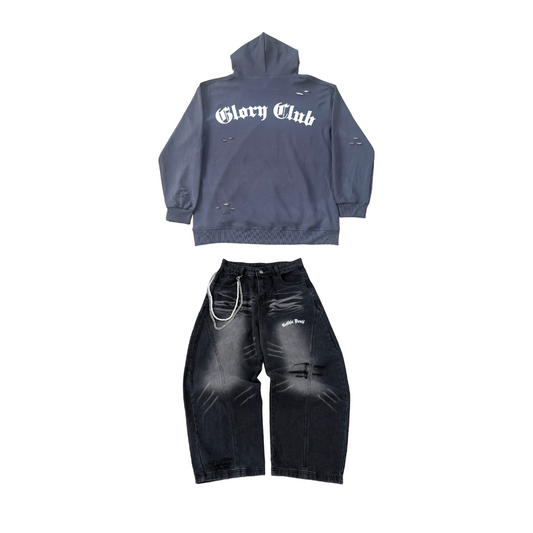 "Hoodie" + "Jeans" Bundle (Discount and Free Shipping)