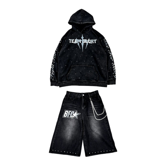 "Hoodie" + "Jorts" Bundle (Discount and Free Shipping)