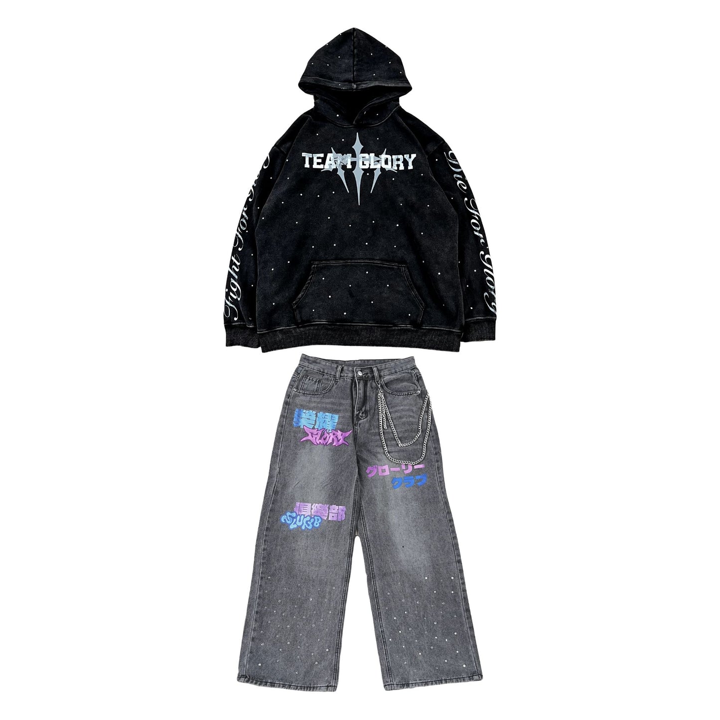 "Hoodie" + "Jeans" Bundle (Discount and Free Shipping)