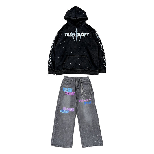"Hoodie" + "Jeans" Bundle (Discount and Free Shipping)