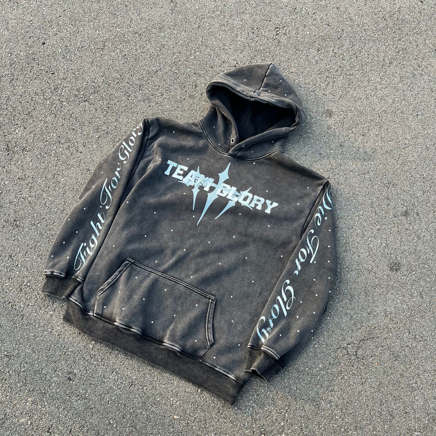 Team Glory Cheetah Washed Hoodie