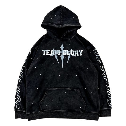 Team Glory Cheetah Washed Hoodie