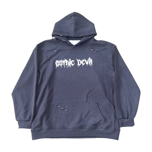 G.D. Iron Gray Brushed Hoodie