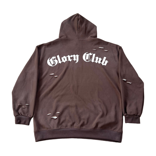G.D. Brown Brushed Hoodie