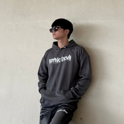 G.D. Iron Gray Brushed Hoodie