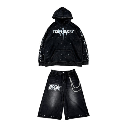 "Hoodie" + "Jorts" Bundle (Discount and Free Shipping)