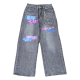 Glory Graffiti Washed Jeans