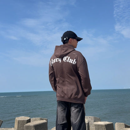 G.D. Brown Brushed Hoodie