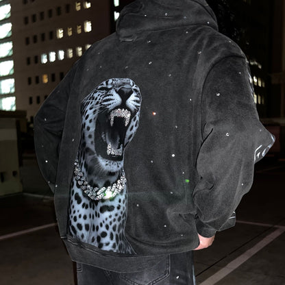 Team Glory Cheetah Washed Hoodie