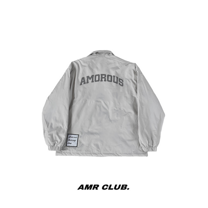 Collage Arch logo apricot coach jacket / J-02
