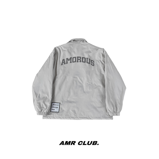 Collage Arch logo apricot coach jacket / J-02