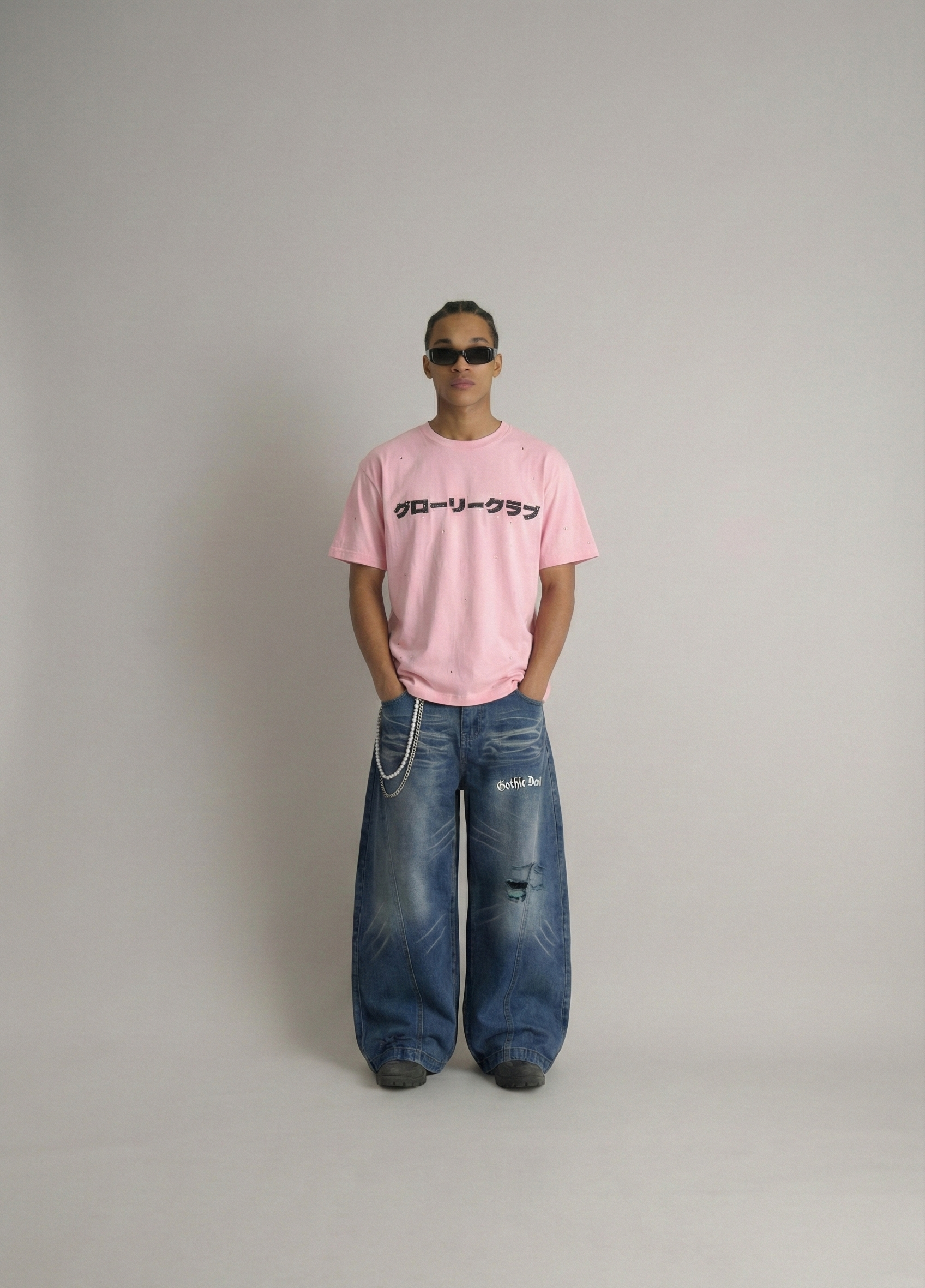 No. 8 Cheetah Pink Tee