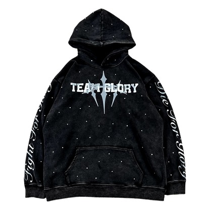 Team Glory Cheetah Washed Hoodie